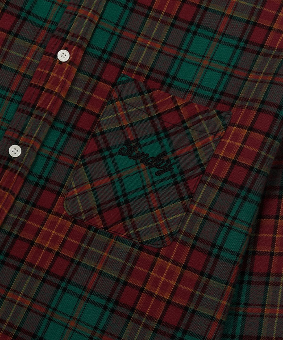 선데이후르츠마켓(SUNDAY FRUIT MARKET) SUNDAY CHECK SHIRT GREEN