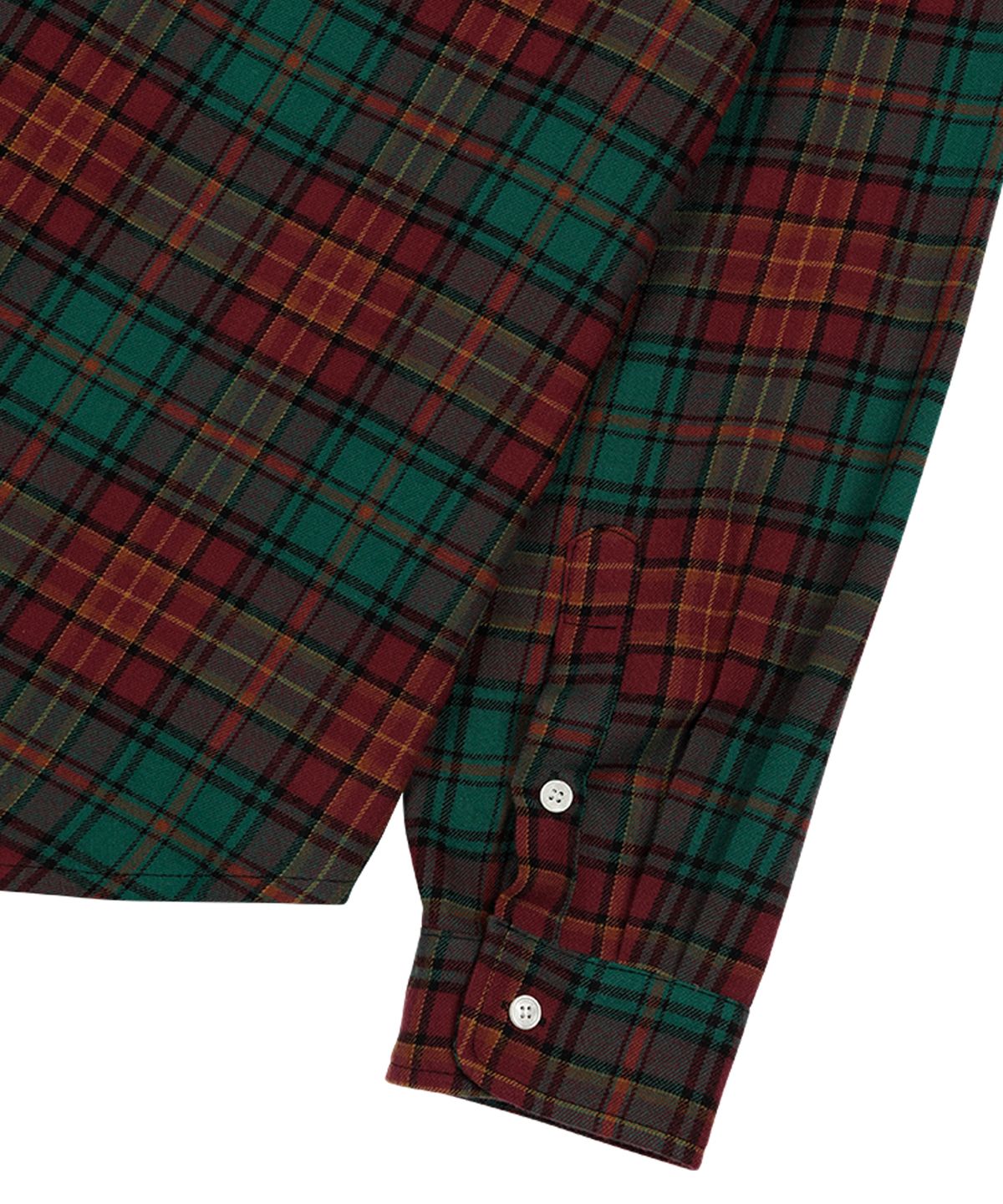 선데이후르츠마켓(SUNDAY FRUIT MARKET) SUNDAY CHECK SHIRT GREEN