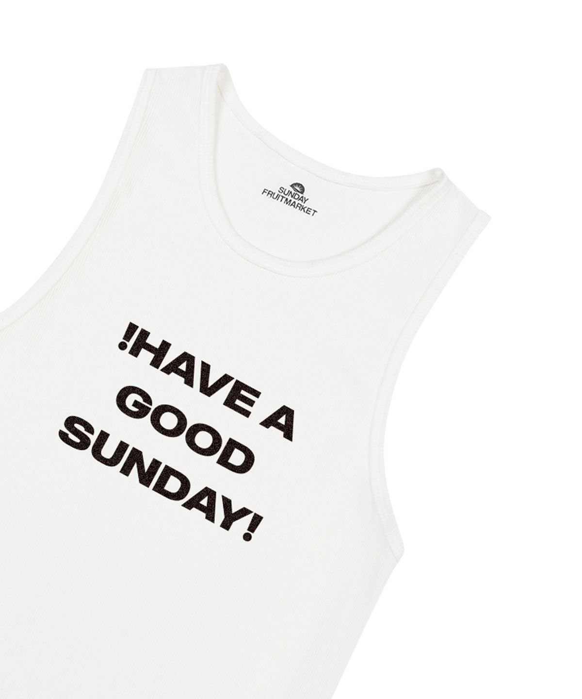 선데이후르츠마켓(SUNDAY FRUIT MARKET) GOOD SUNDAY SLEEVELESS IVORY