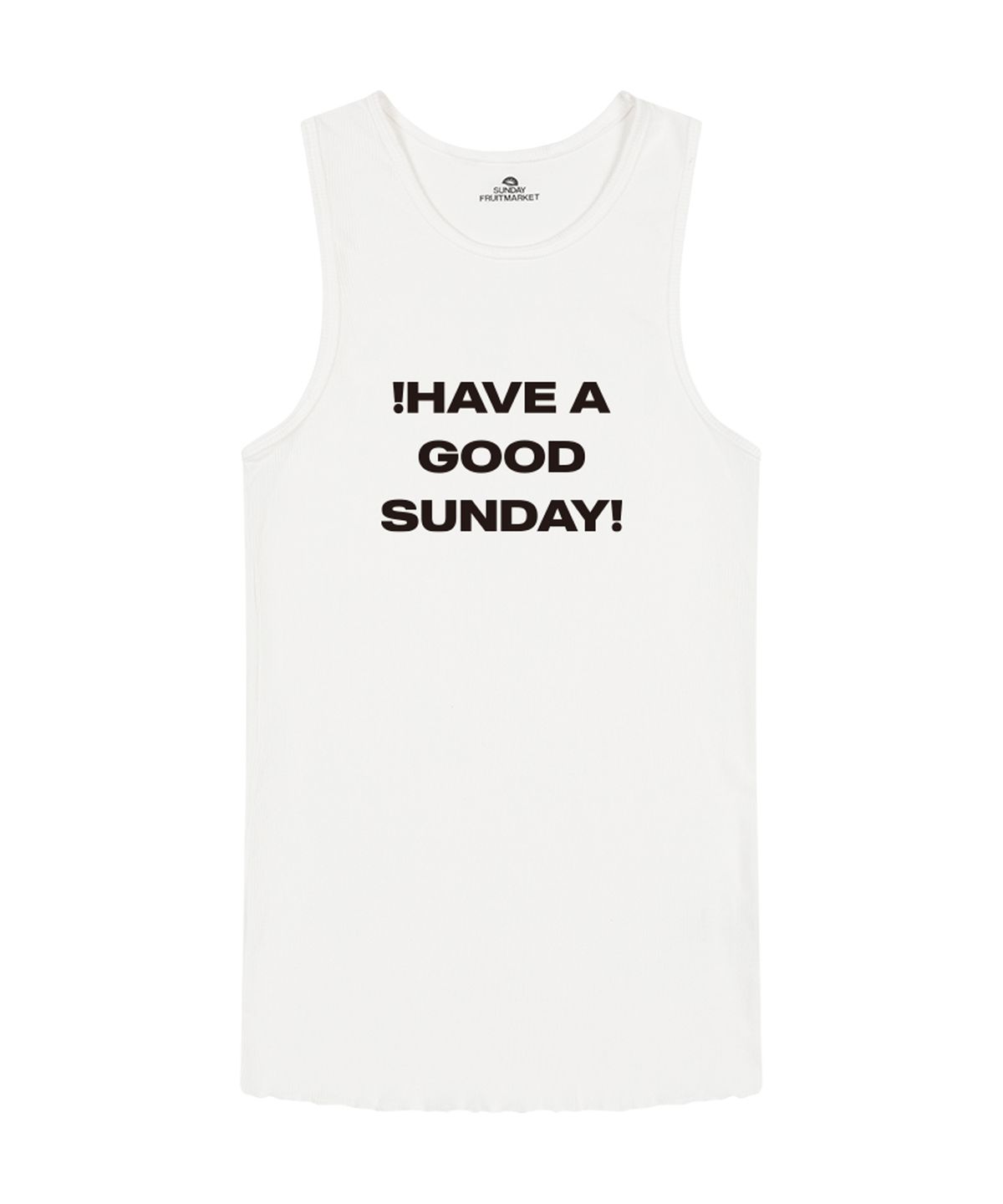 선데이후르츠마켓(SUNDAY FRUIT MARKET) GOOD SUNDAY SLEEVELESS IVORY