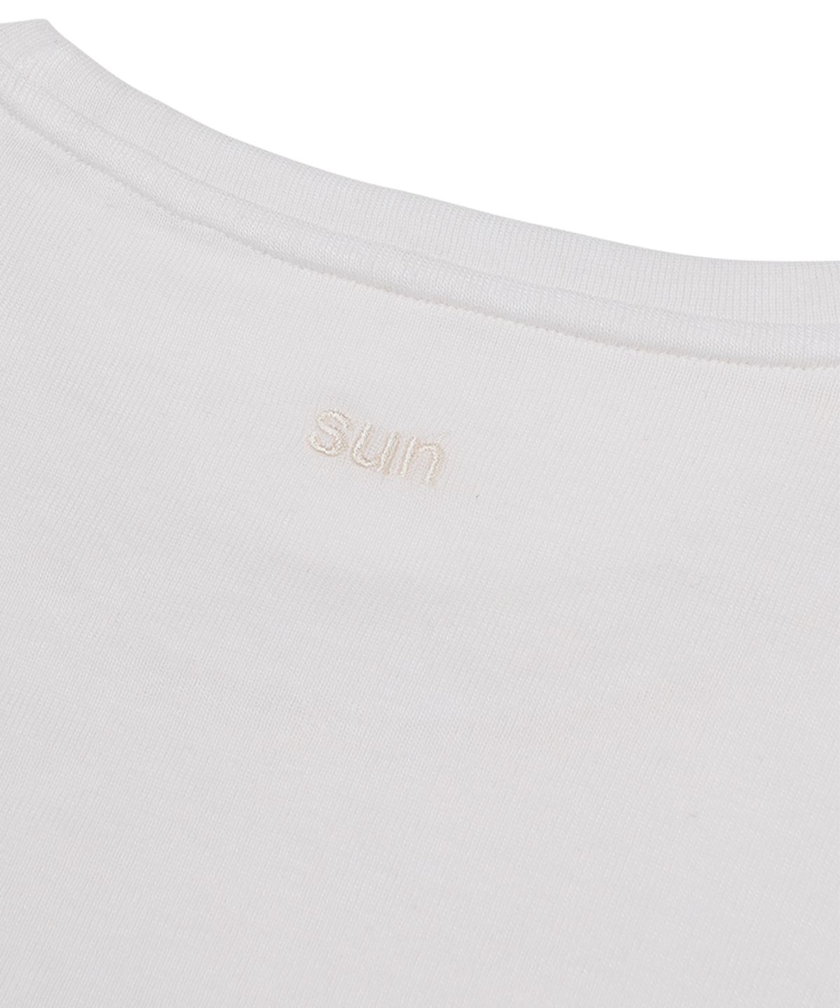 선데이후르츠마켓(SUNDAY FRUIT MARKET) W) MINI SUN LS TEE IVORY