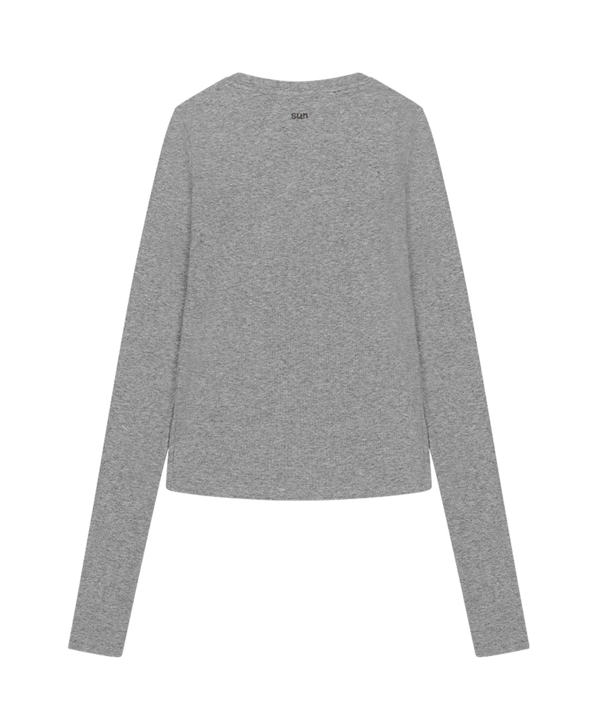 선데이후르츠마켓(SUNDAY FRUIT MARKET) W) MINI SUN LS TEE GRAY