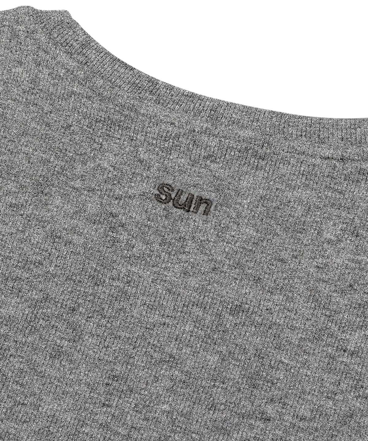 선데이후르츠마켓(SUNDAY FRUIT MARKET) W) MINI SUN LS TEE GRAY