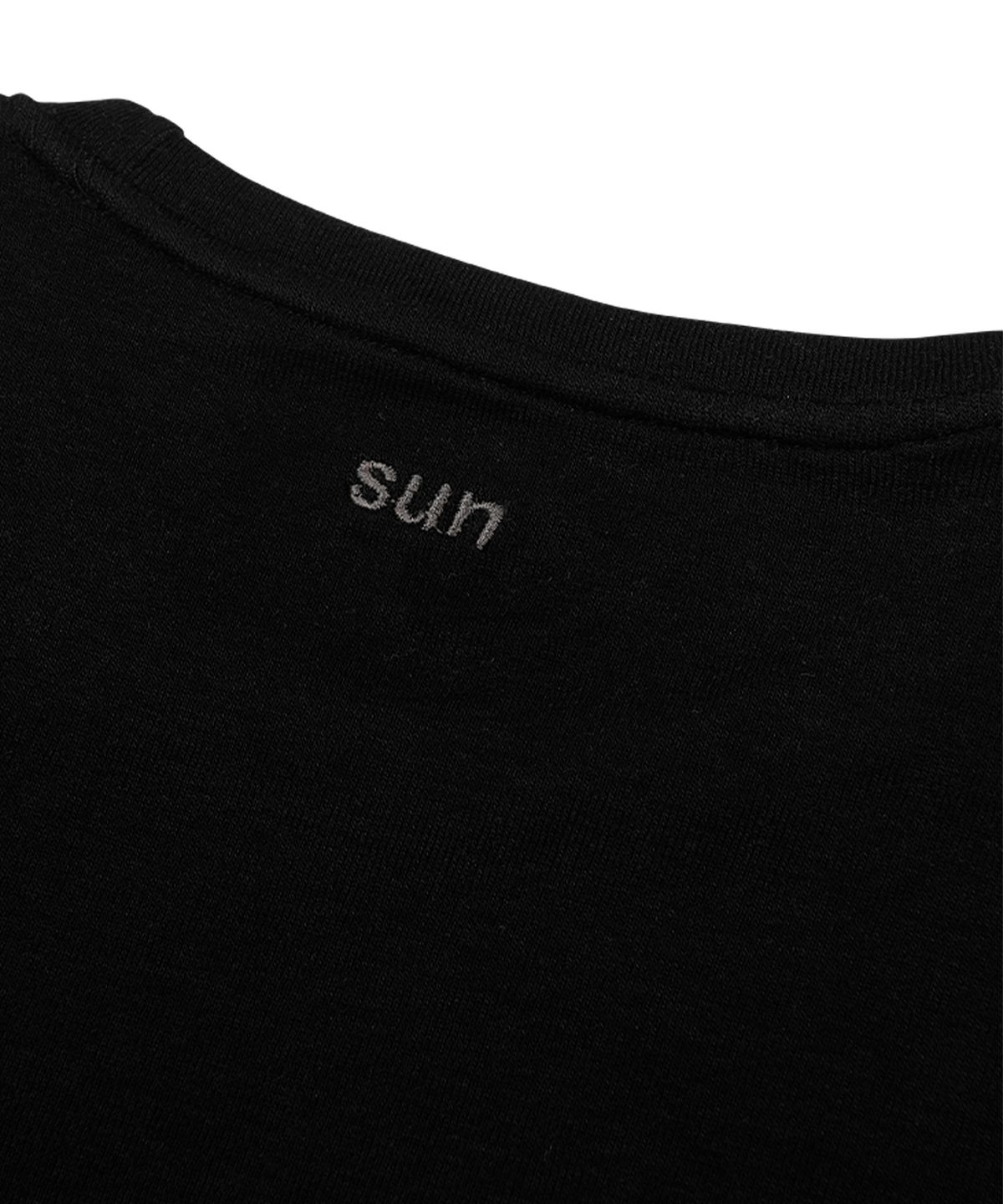 선데이후르츠마켓(SUNDAY FRUIT MARKET) W) MINI SUN LS TEE BLACK