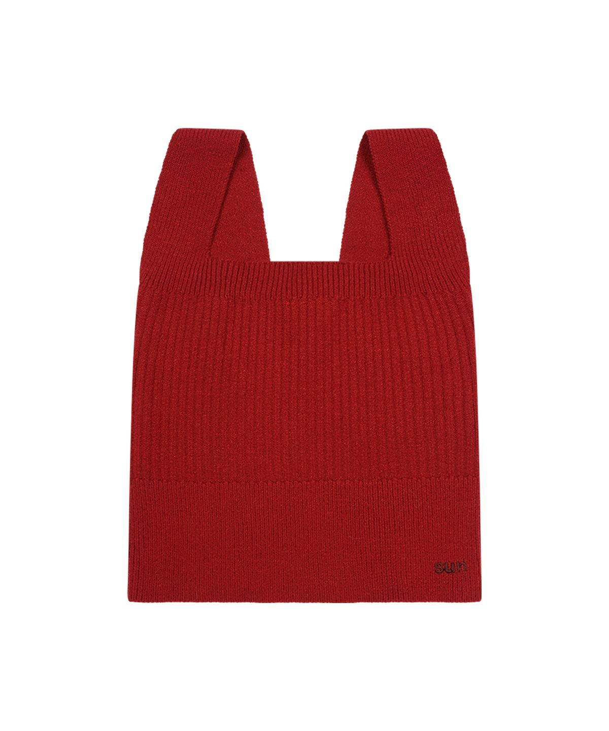 선데이후르츠마켓(SUNDAY FRUIT MARKET) SUN CROPPED VEST RED