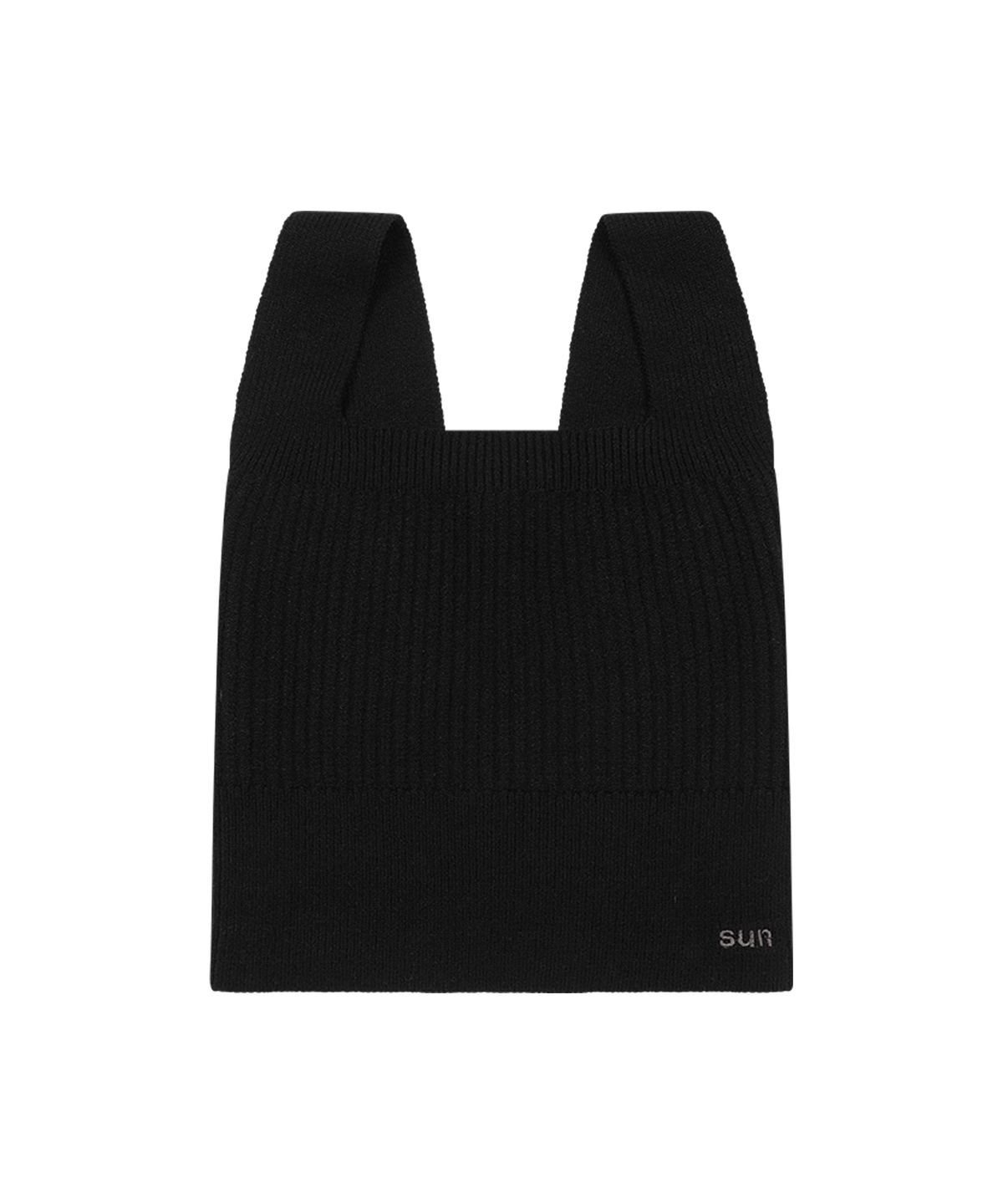 선데이후르츠마켓(SUNDAY FRUIT MARKET) SUN CROPPED VEST BLACK
