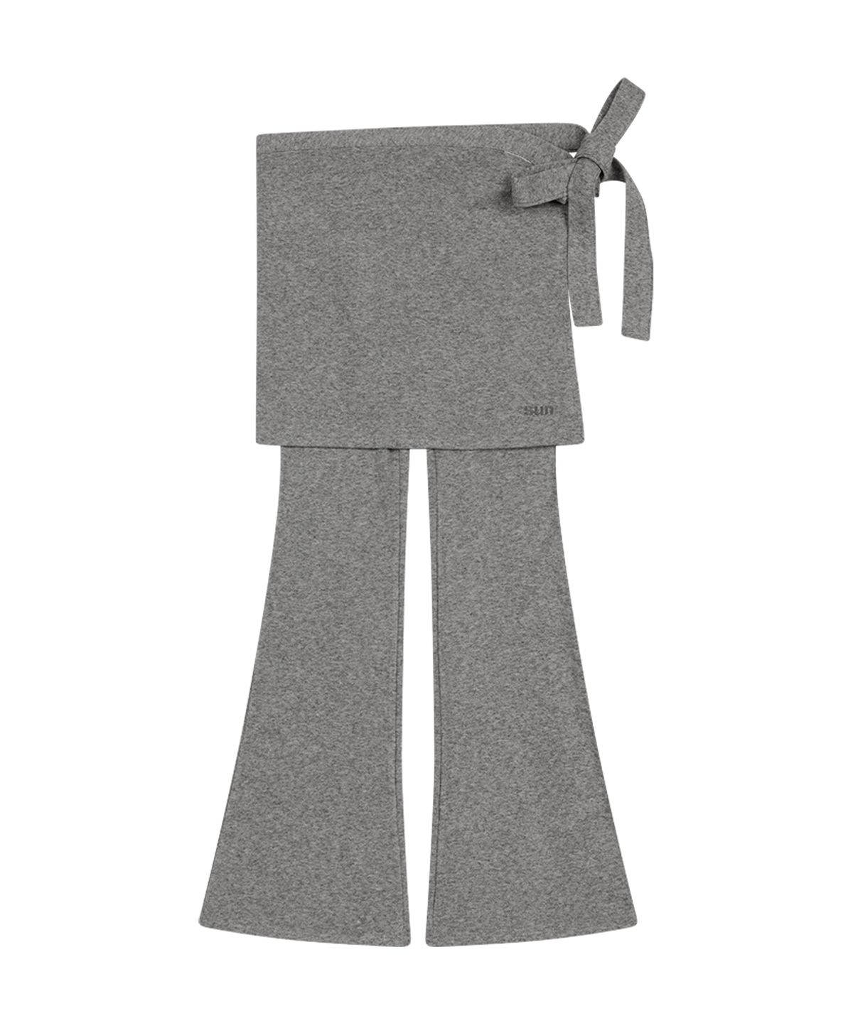 선데이후르츠마켓(SUNDAY FRUIT MARKET) SUN FLARE PANT WRAP SET GRAY