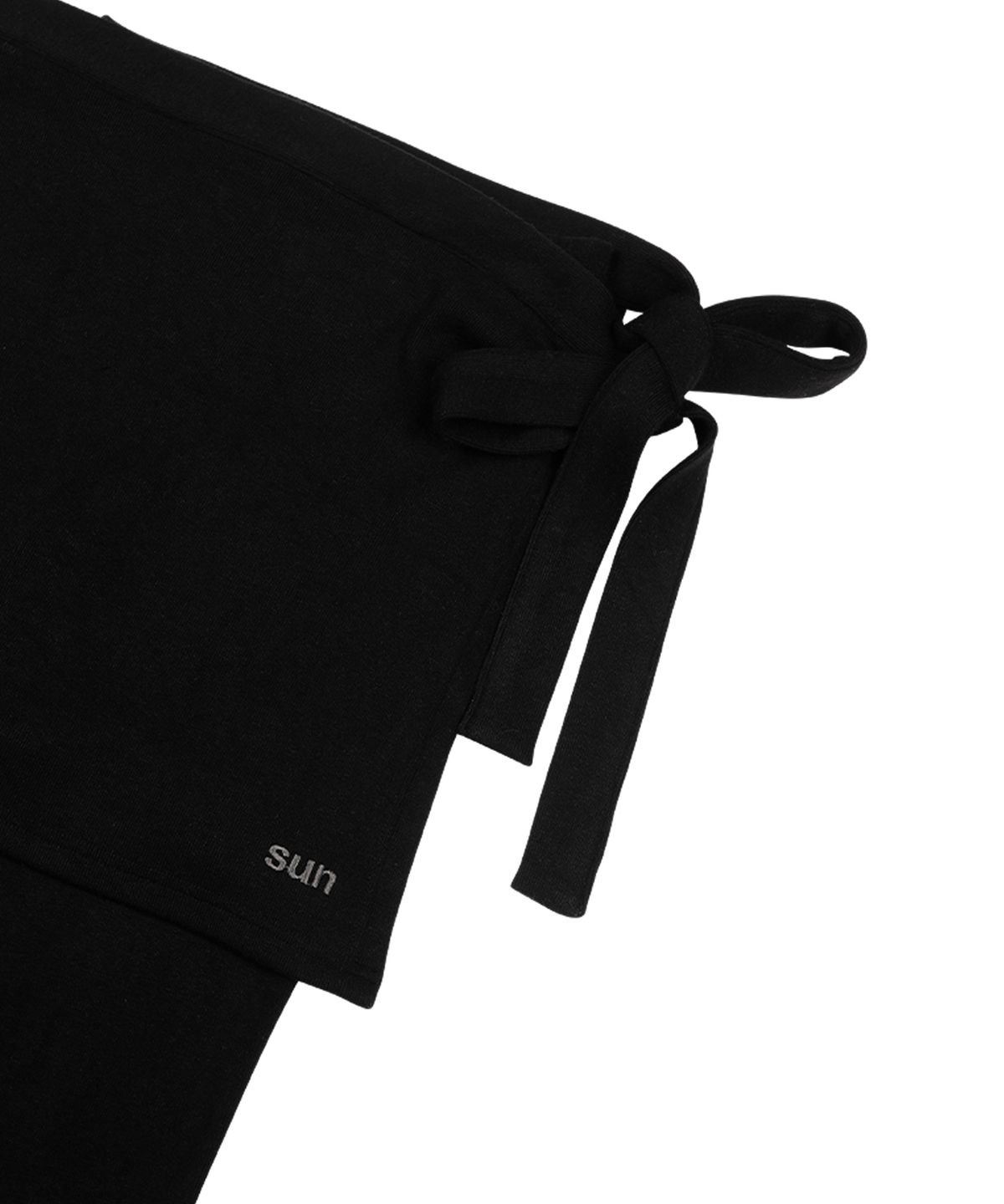 선데이후르츠마켓(SUNDAY FRUIT MARKET) SUN FLARE PANT WRAP SET BLACK