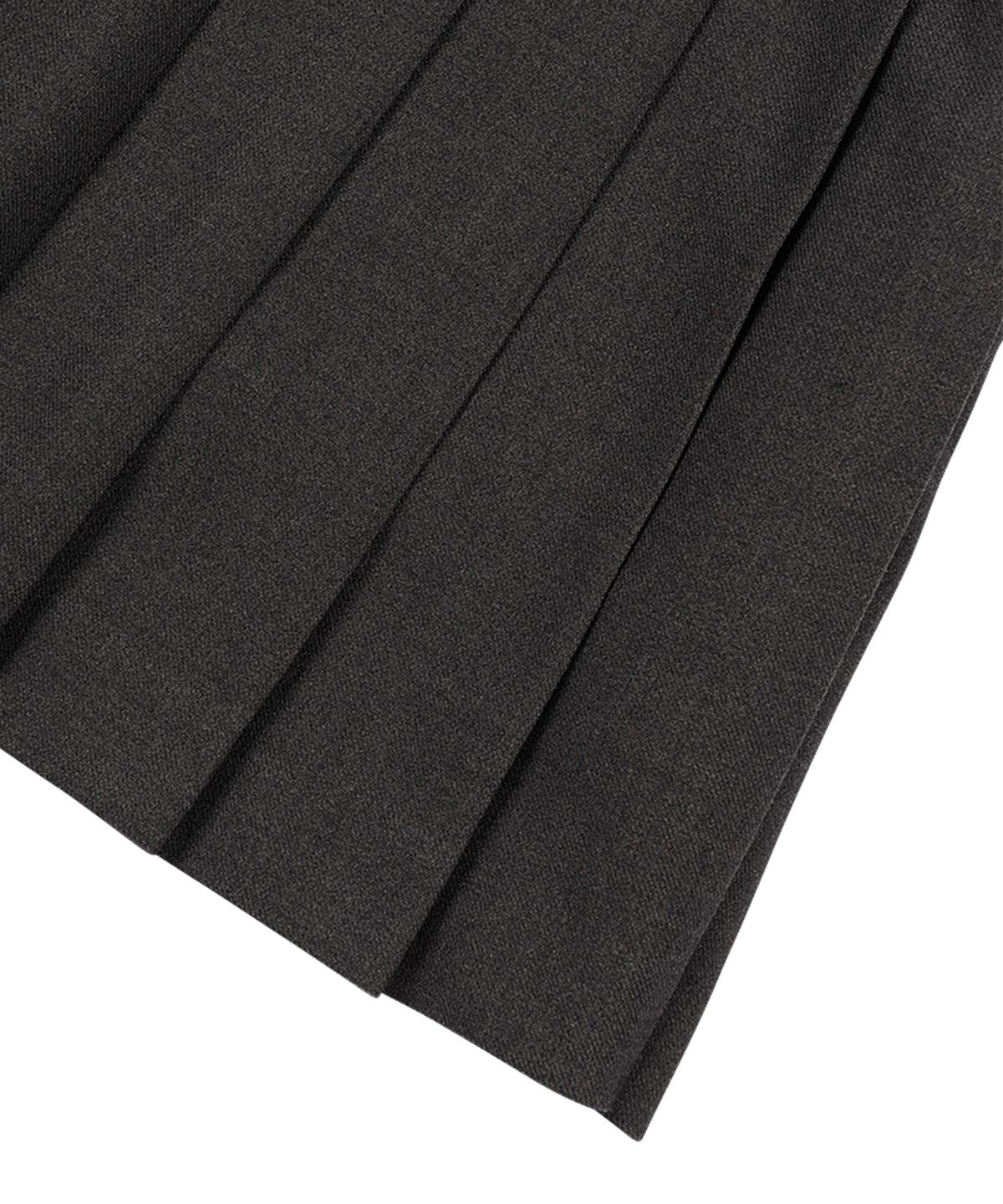 선데이후르츠마켓(SUNDAY FRUIT MARKET) SUN PLEATS SKIRT CHARCOAL