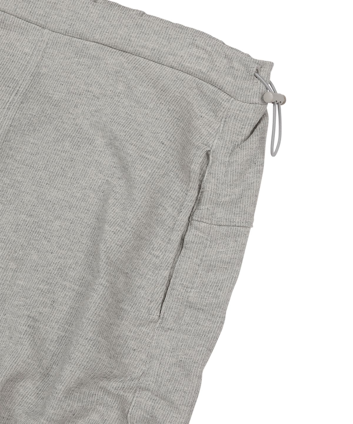 선데이후르츠마켓(SUNDAY FRUIT MARKET) STRING SWEAT SKIRT GRAY