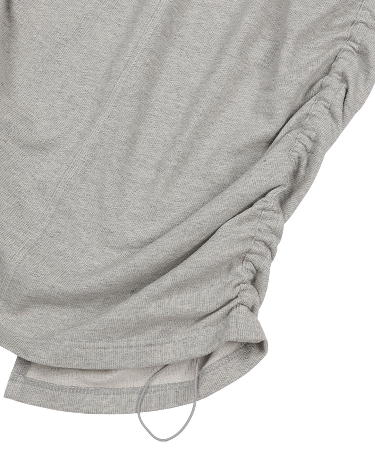 선데이후르츠마켓(SUNDAY FRUIT MARKET) STRING SWEAT SKIRT GRAY