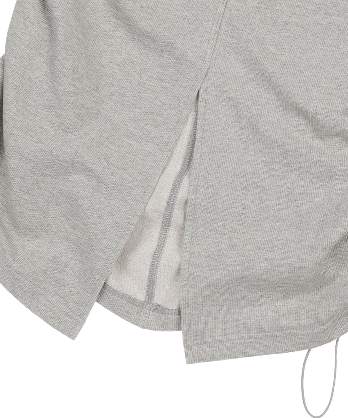 선데이후르츠마켓(SUNDAY FRUIT MARKET) STRING SWEAT SKIRT GRAY