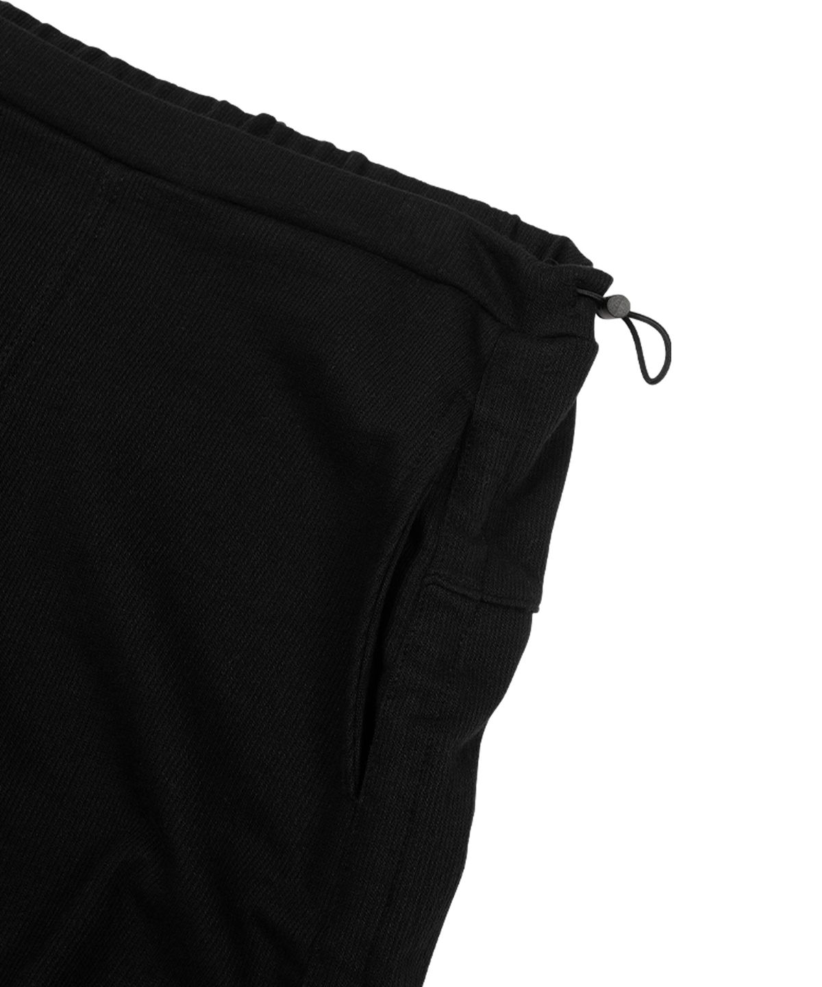 선데이후르츠마켓(SUNDAY FRUIT MARKET) STRING SWEAT SKIRT BLACK
