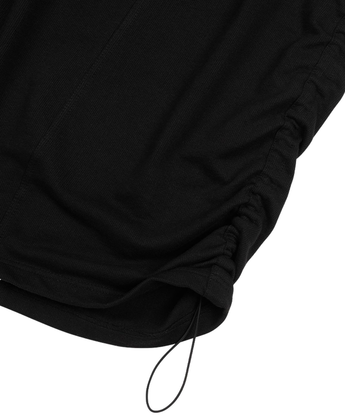 선데이후르츠마켓(SUNDAY FRUIT MARKET) STRING SWEAT SKIRT BLACK