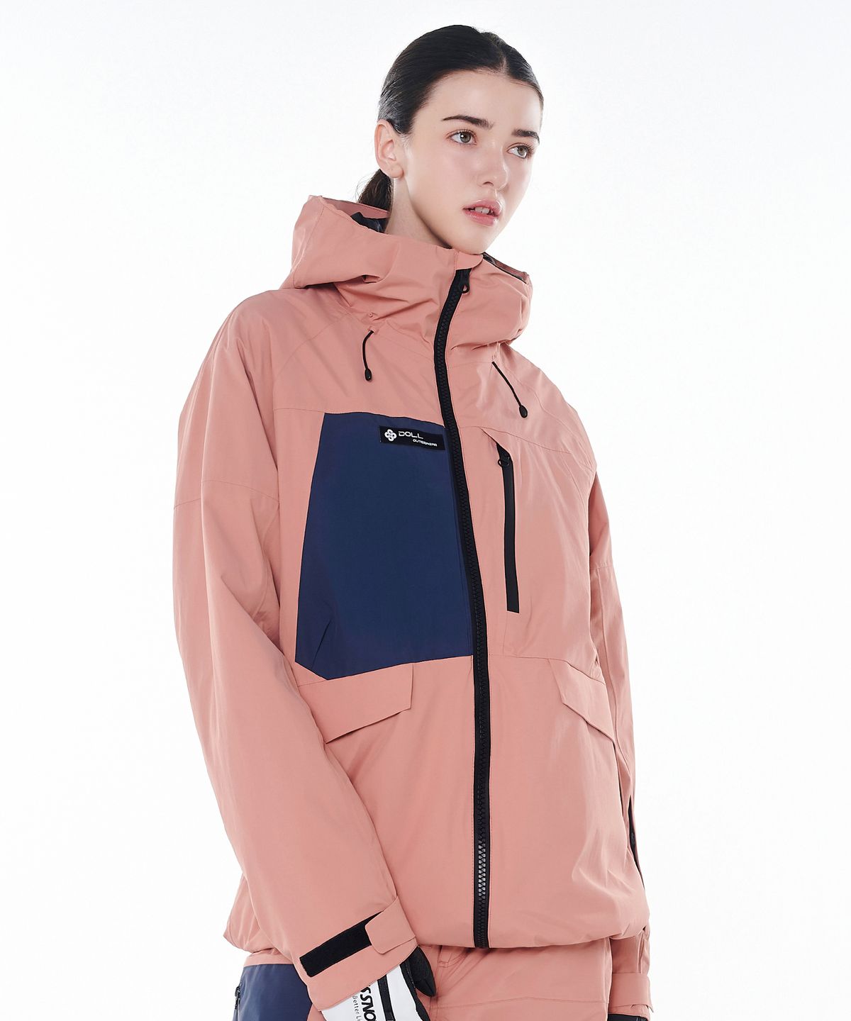 돌아우터웨어(DOLL OUTERWEAR) 2425 클라로 보드복 자켓 핑크 남녀공용
