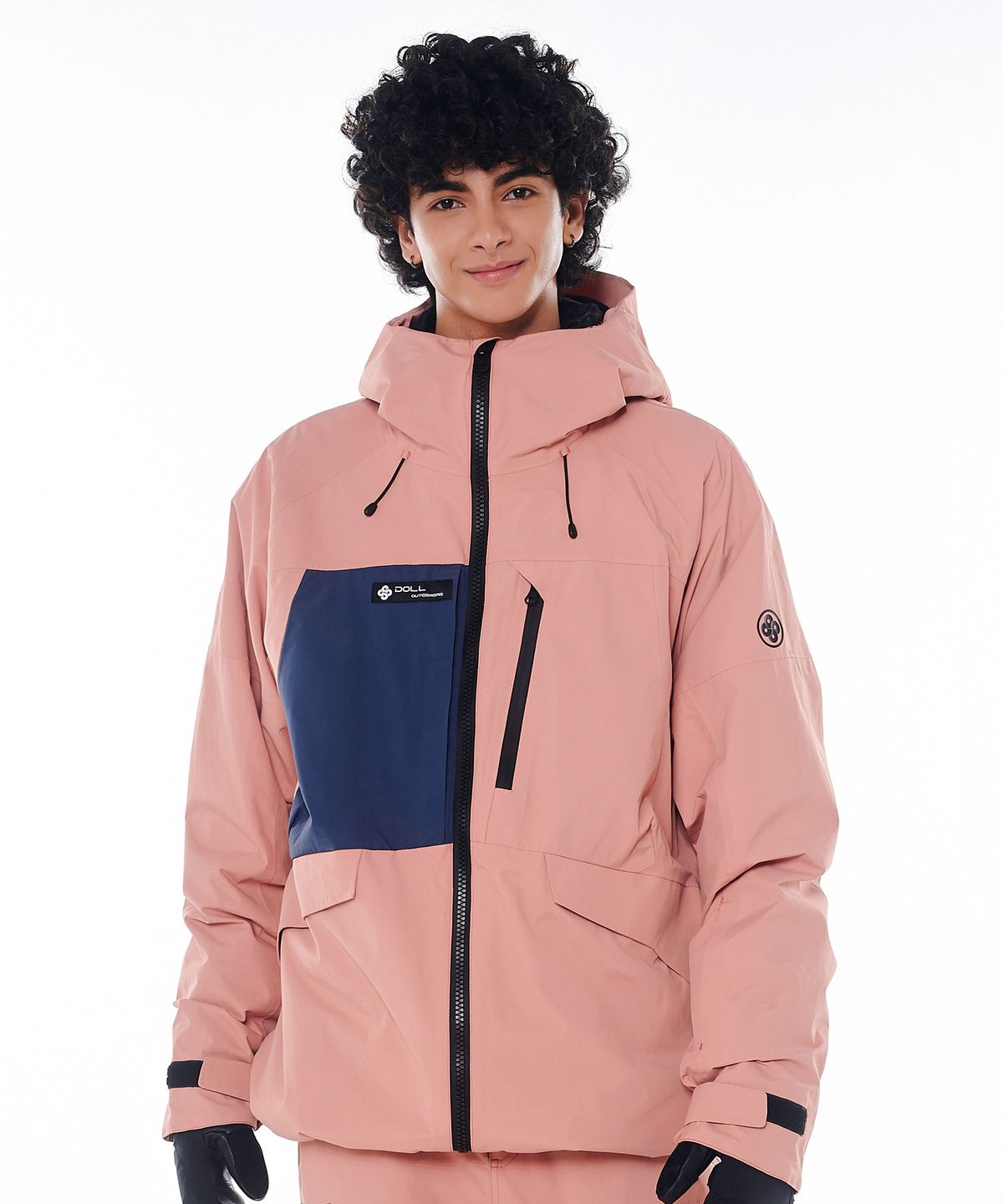 돌아우터웨어(DOLL OUTERWEAR) 2425 클라로 보드복 자켓 핑크 남녀공용