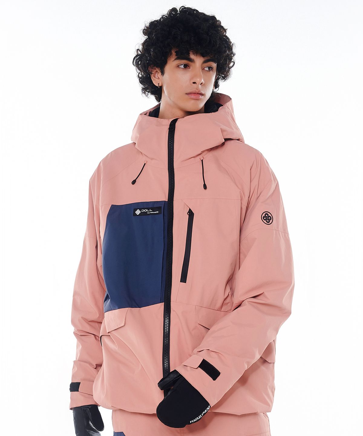 돌아우터웨어(DOLL OUTERWEAR) 2425 클라로 보드복 자켓 핑크 남녀공용