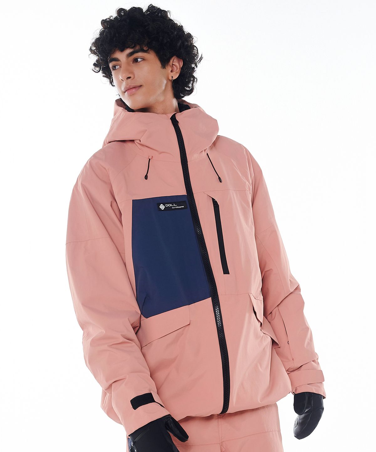 돌아우터웨어(DOLL OUTERWEAR) 2425 클라로 보드복 자켓 핑크 남녀공용