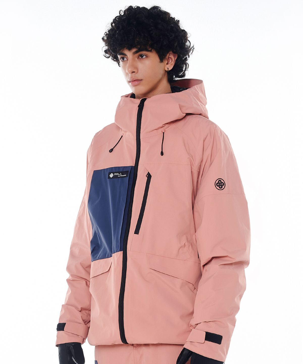 돌아우터웨어(DOLL OUTERWEAR) 2425 클라로 보드복 자켓 핑크 남녀공용