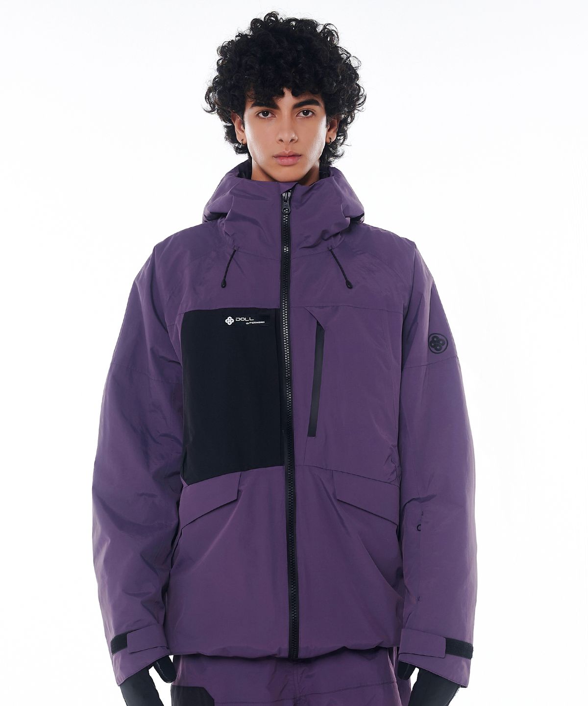 돌아우터웨어(DOLL OUTERWEAR) 2425 클라로 보드복 자켓 퍼플 남녀공용