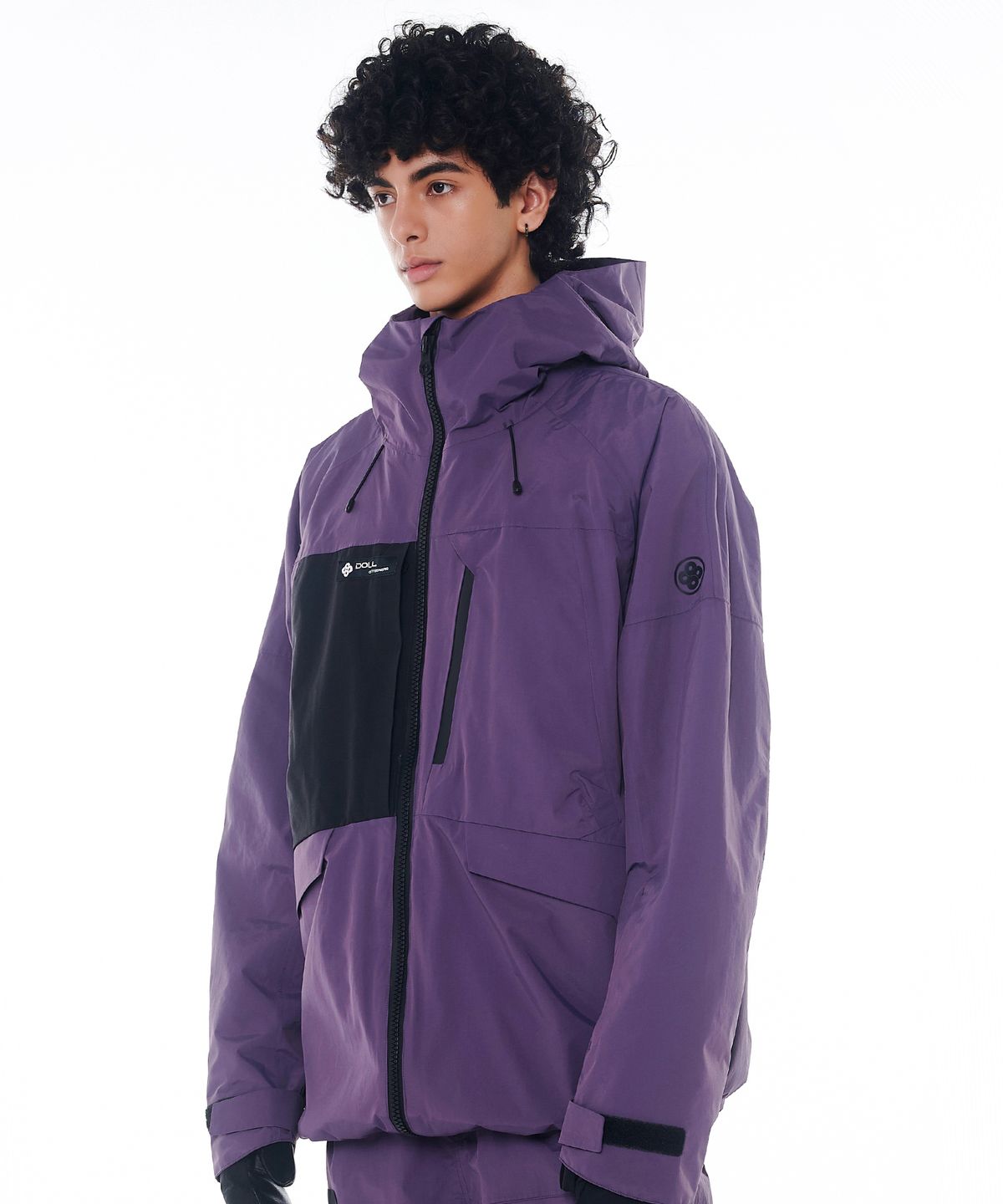 돌아우터웨어(DOLL OUTERWEAR) 2425 클라로 보드복 자켓 퍼플 남녀공용