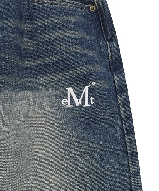 ★MUCENT★ Nera Wide Denim Pants Vintage Washed Jeans P00000 The Perfect Vintage Wide-Leg Jean in Black Worn Wash