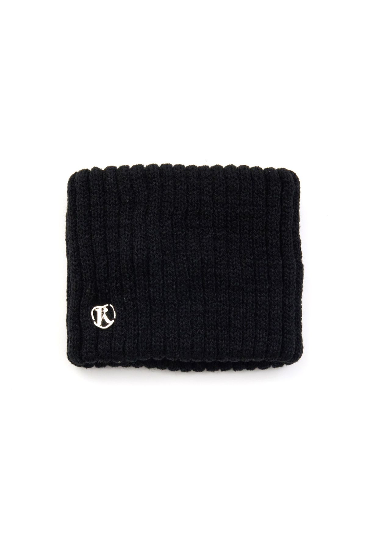 페이키(FAKIII) Fakiii Ribbed Knit Hairband_Black