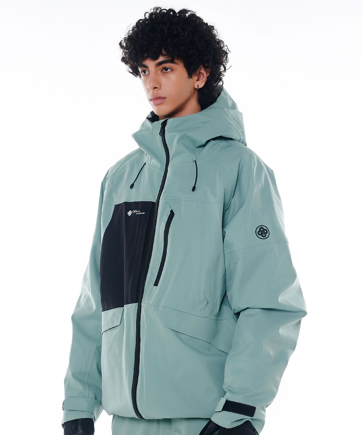 돌아우터웨어(DOLL OUTERWEAR) 2425 클라로 보드복 자켓 그린 남녀공용