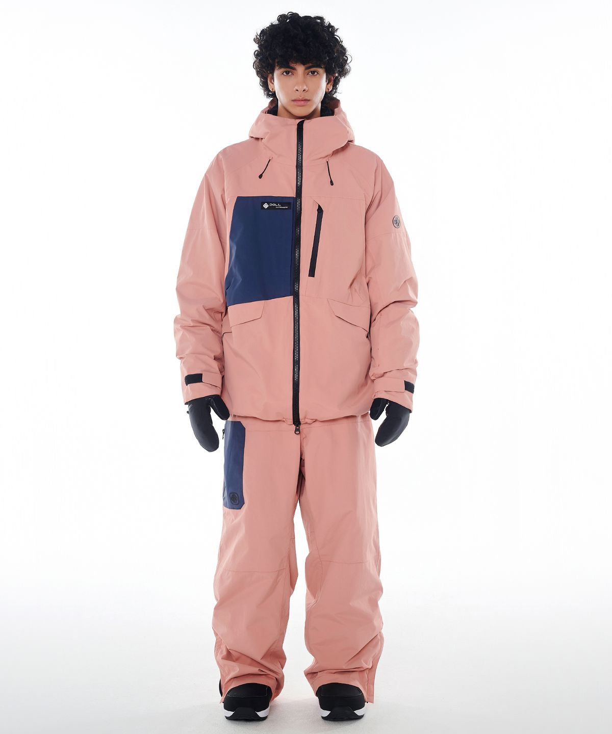 돌아우터웨어(DOLL OUTERWEAR) 2425 클라로 보드복 팬츠 핑크 남녀공용