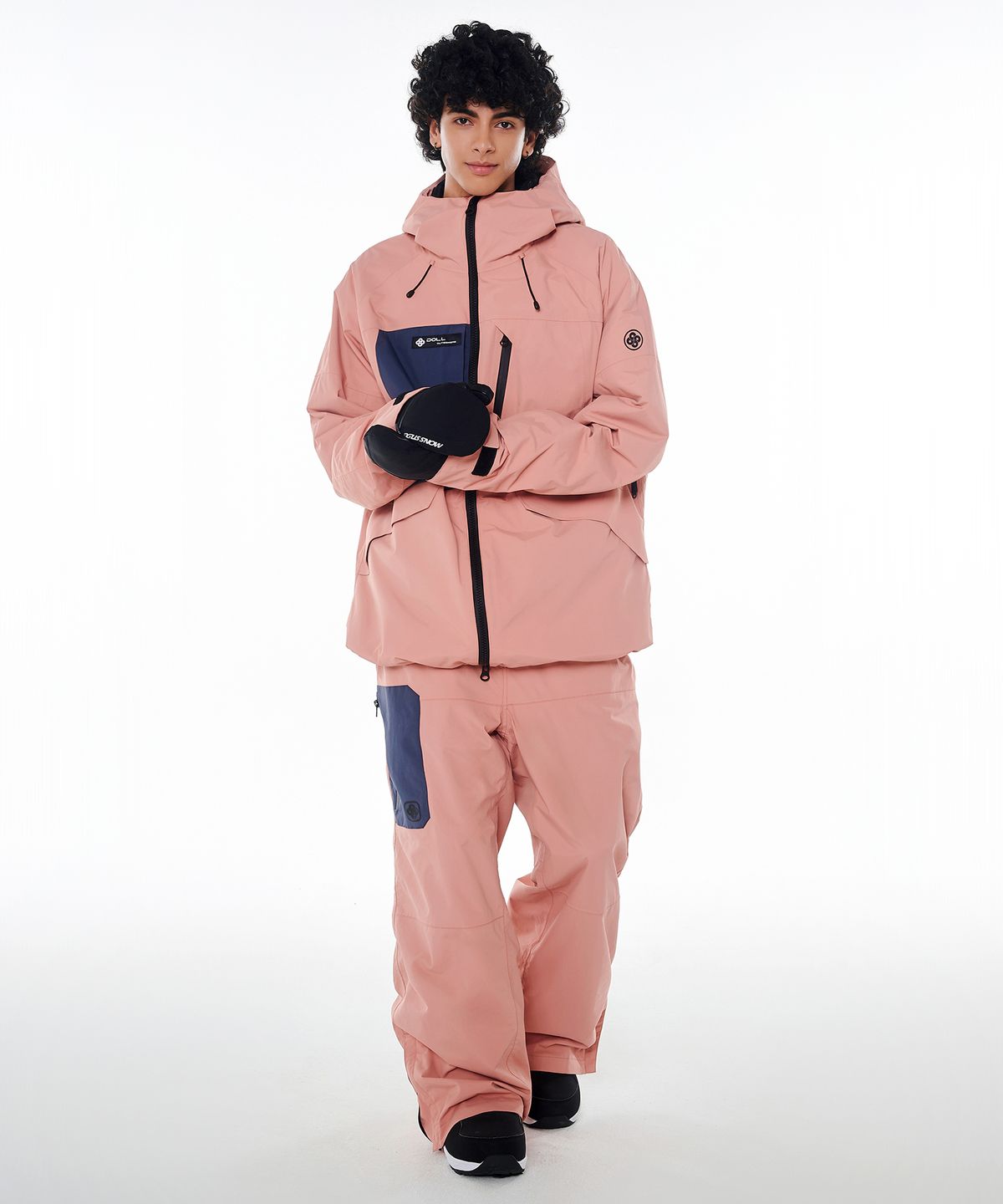 돌아우터웨어(DOLL OUTERWEAR) 2425 클라로 보드복 팬츠 핑크 남녀공용