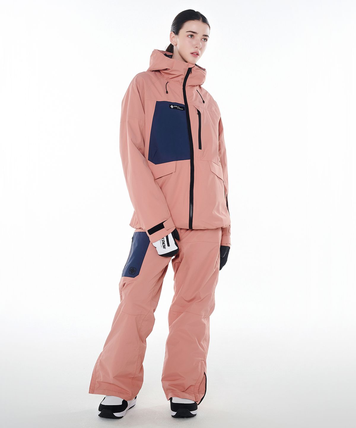 돌아우터웨어(DOLL OUTERWEAR) 2425 클라로 보드복 팬츠 핑크 남녀공용