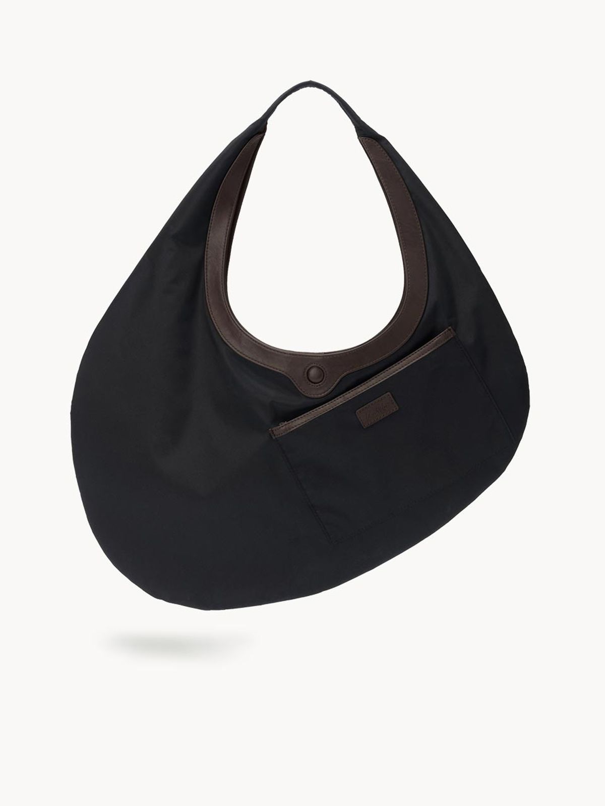 벤앤쿠(VENANDQU) Pebble Shoulder Bag - Reversed Brown (Nylon)