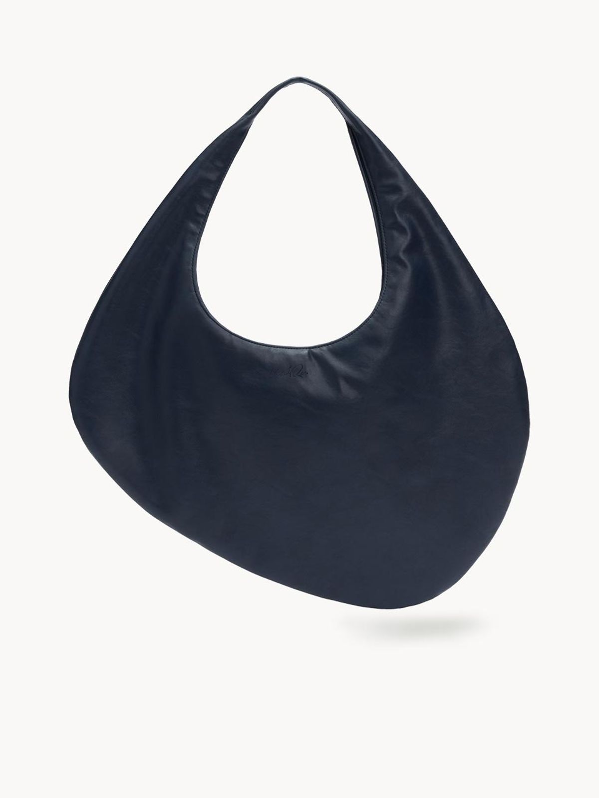 벤앤쿠(VENANDQU) Pebble Shoulder Bag - Midnight Navy