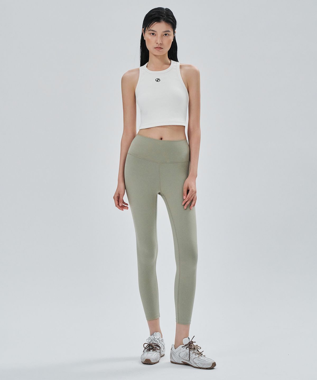 시티브리즈 액티브(CITYBREEZE ACTIVE) 액티브 에어리 7부 레깅스_DARK OLIVE