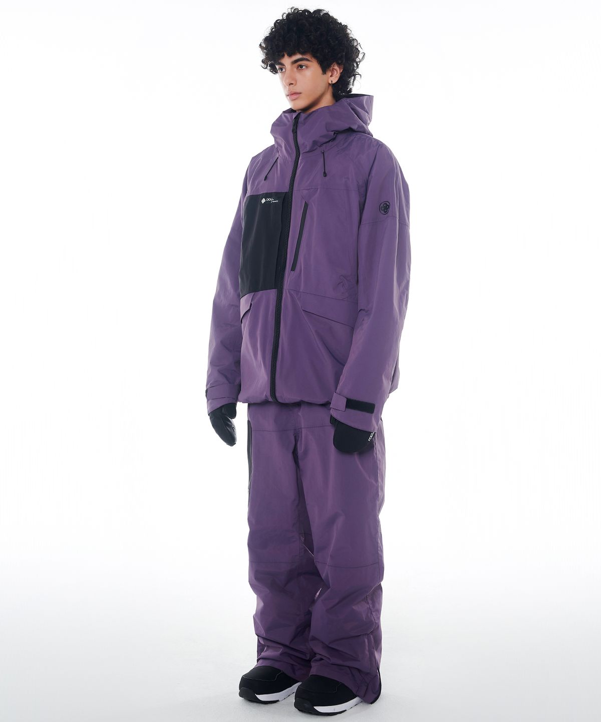 돌아우터웨어(DOLL OUTERWEAR) 2425 클라로 보드복 팬츠 퍼플 남녀공용