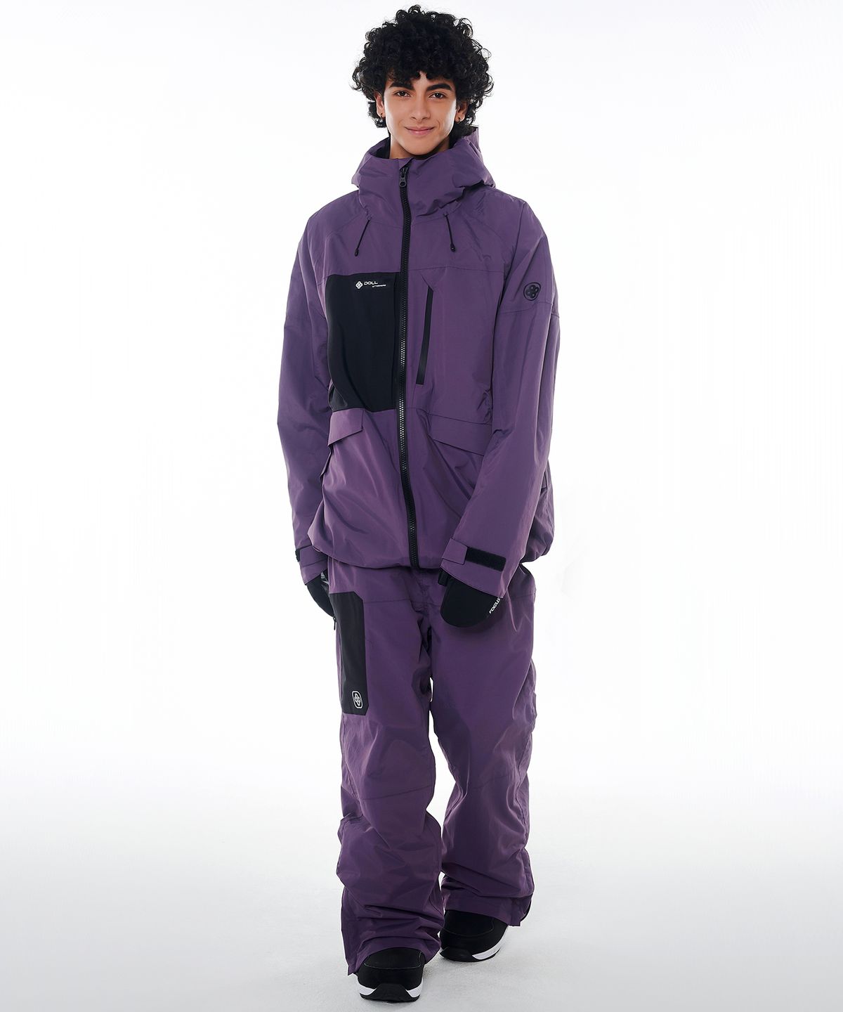 돌아우터웨어(DOLL OUTERWEAR) 2425 클라로 보드복 팬츠 퍼플 남녀공용