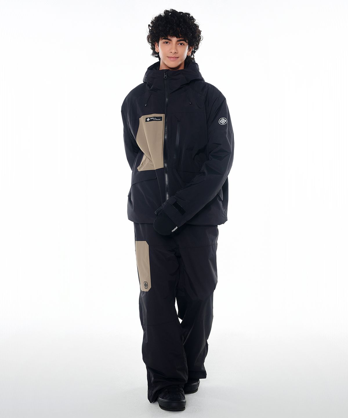 돌아우터웨어(DOLL OUTERWEAR) 2425 클라로 보드복 팬츠 블랙 남녀공용