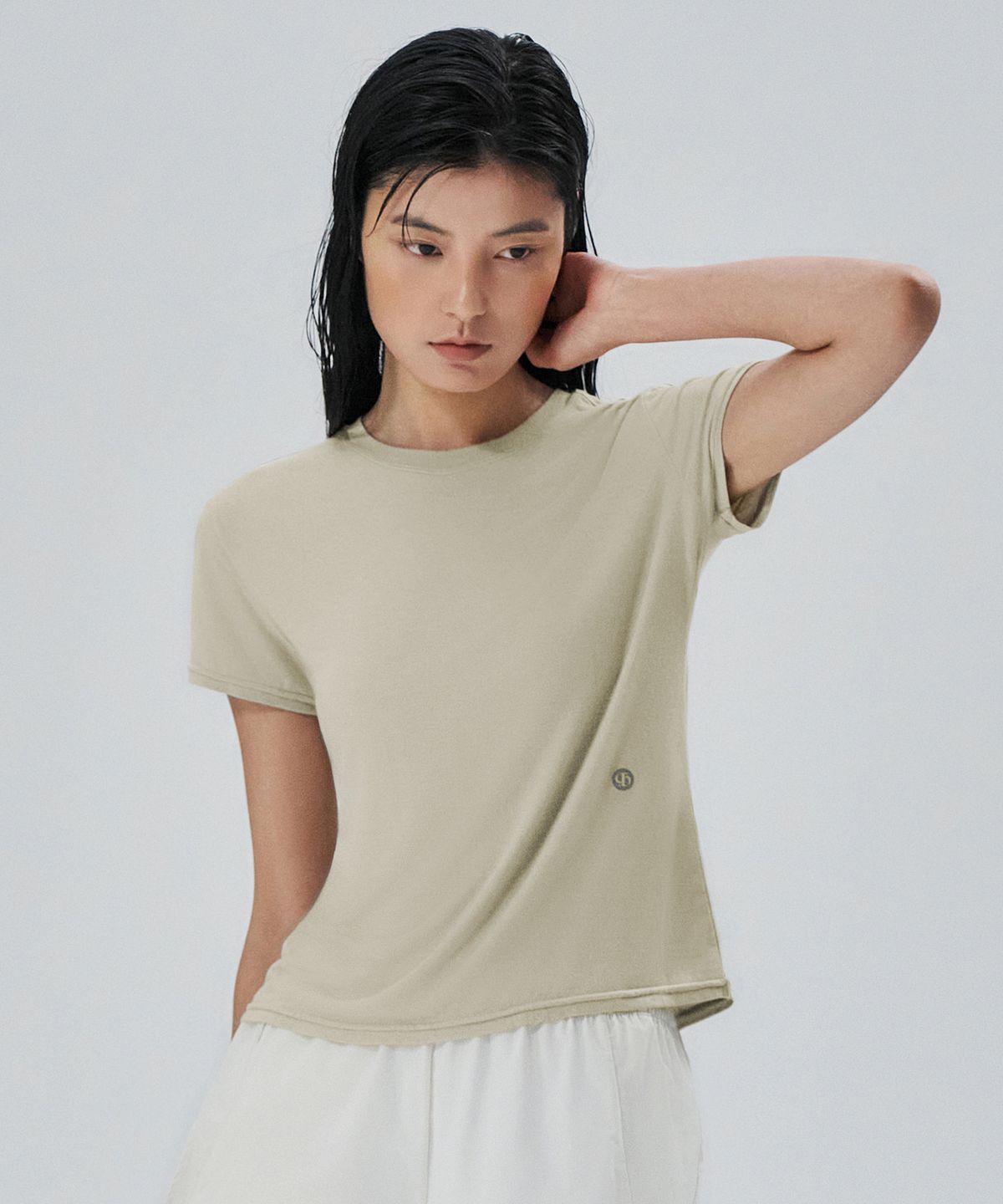 시티브리즈 액티브(CITYBREEZE ACTIVE) 액티브 에어리 반팔 티셔츠_OLIVE GREEN