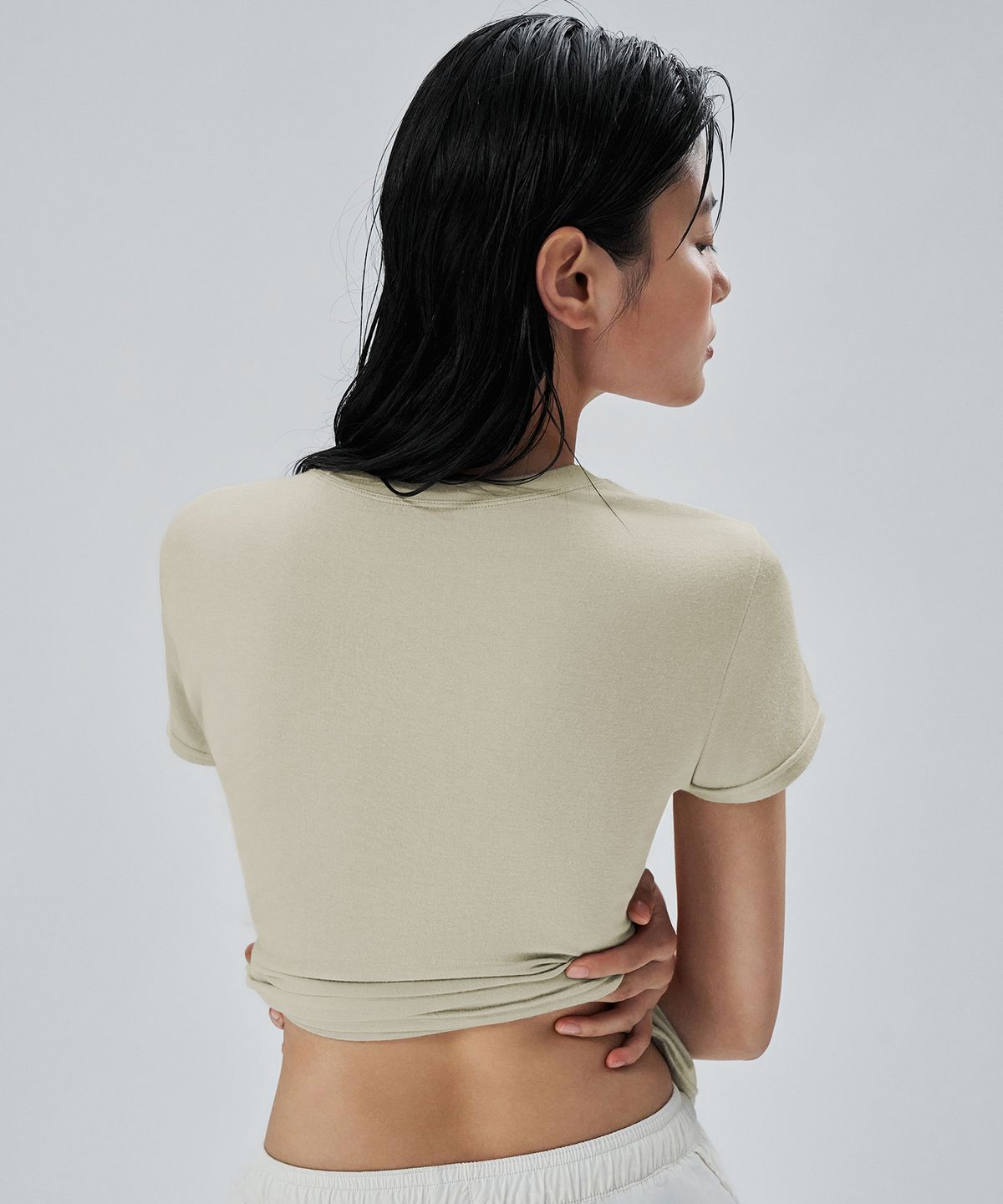 시티브리즈 액티브(CITYBREEZE ACTIVE) 액티브 에어리 반팔 티셔츠_OLIVE GREEN