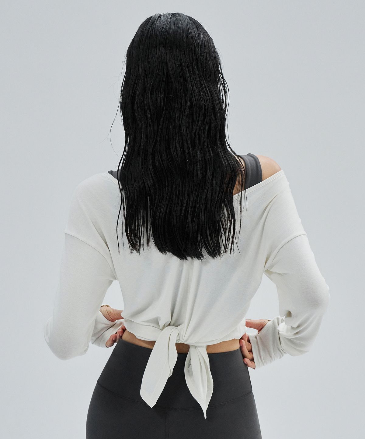 시티브리즈 액티브(CITYBREEZE ACTIVE) 액티브 에어리 롱슬리브 커버업_IVORY