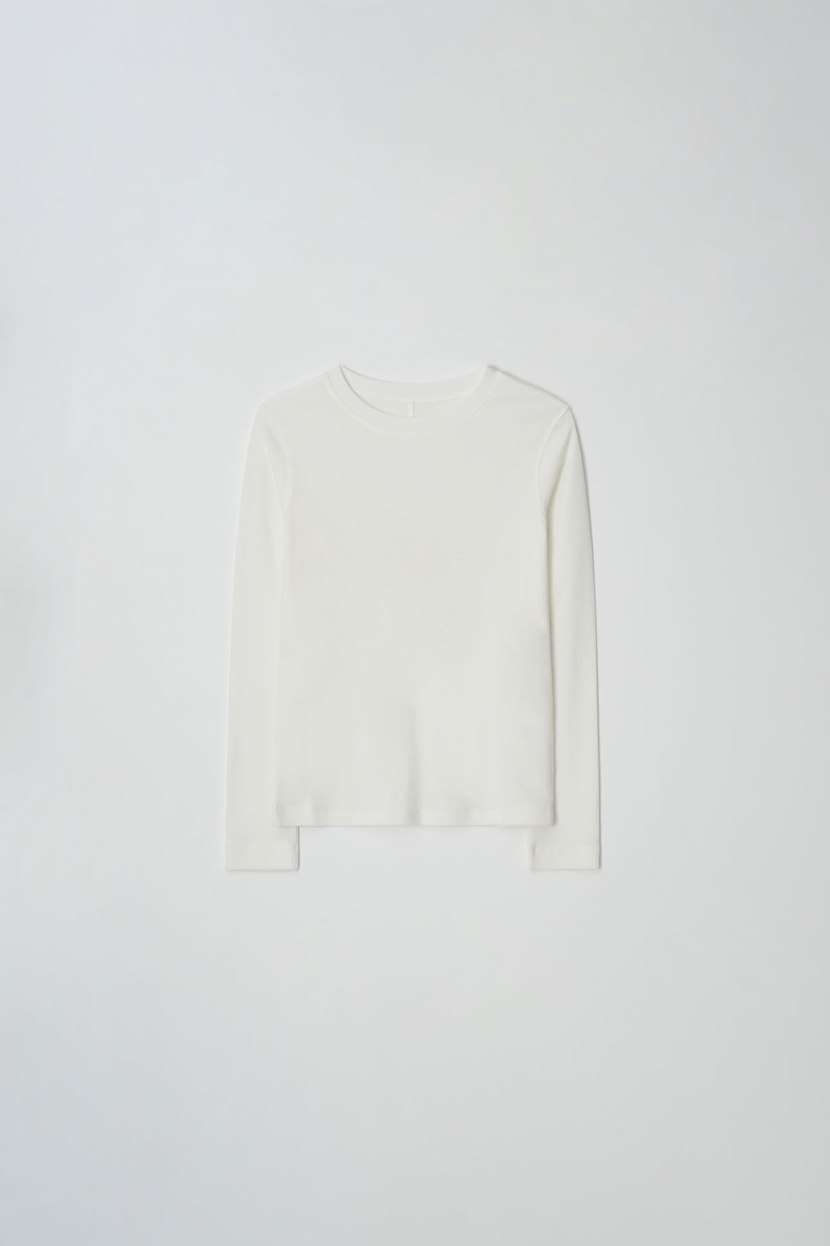 더페니(THE PENNY) WOOL SOFT ROUND TEE - 2color