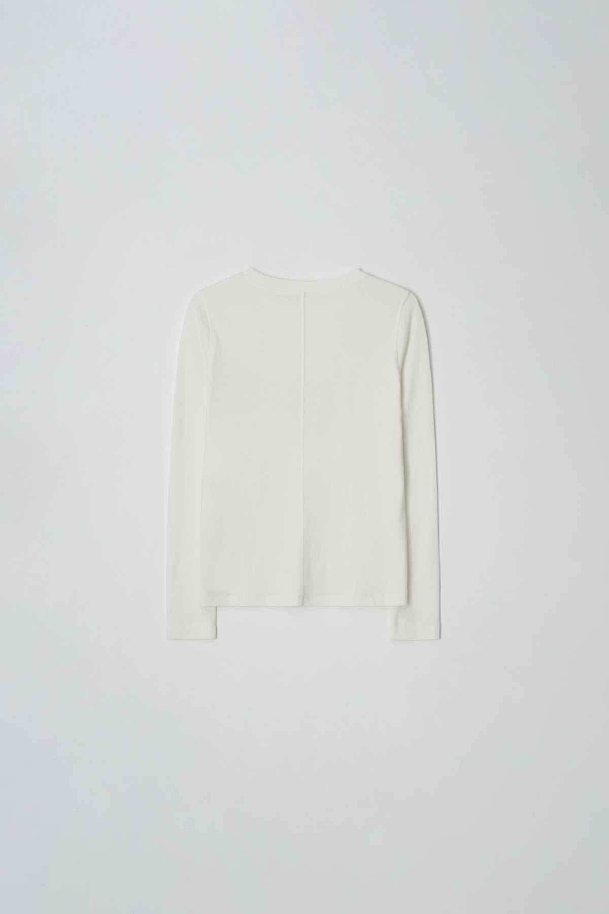 더페니(THE PENNY) WOOL SOFT ROUND TEE - 2color