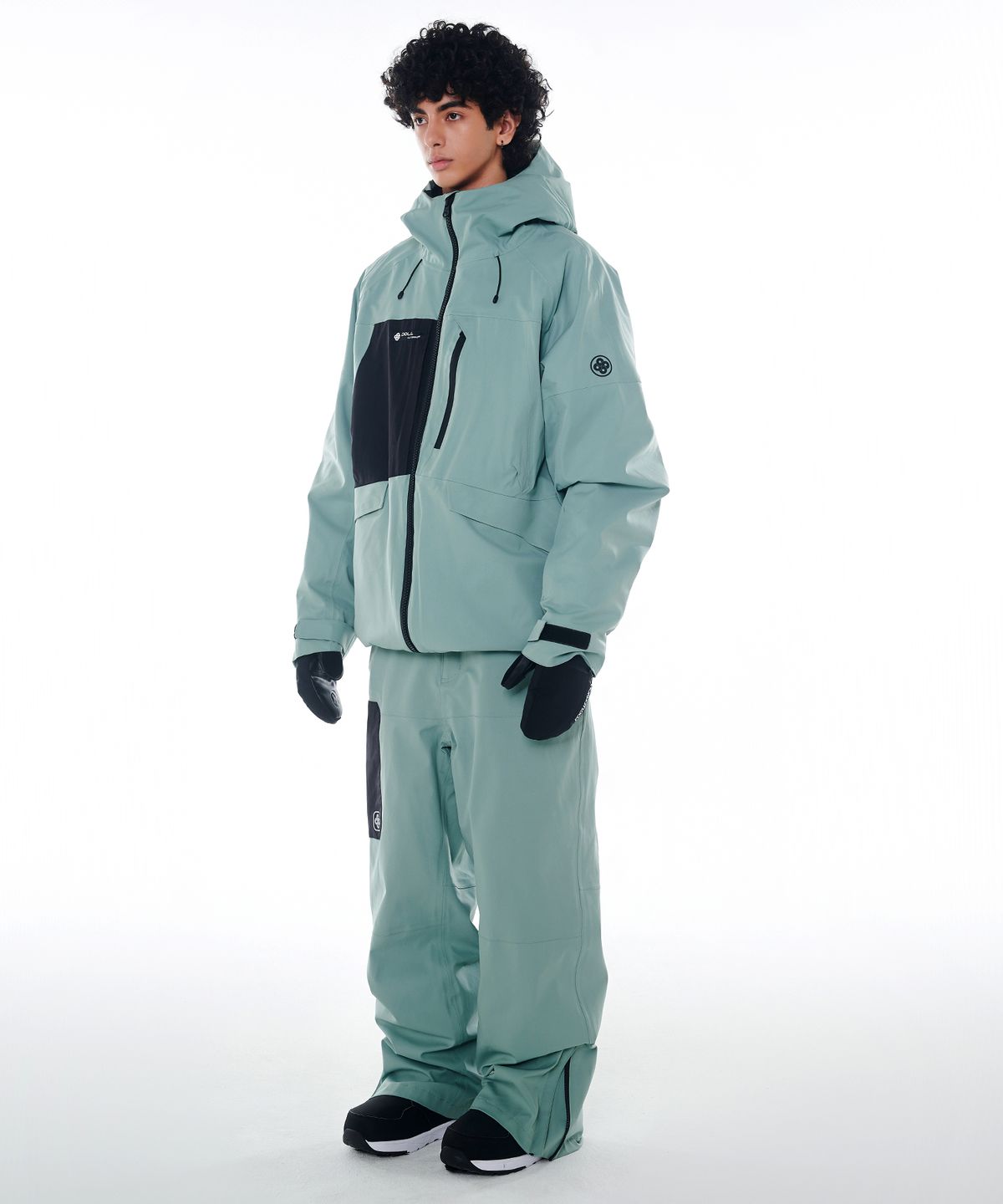 돌아우터웨어(DOLL OUTERWEAR) 2425 클라로 보드복 팬츠 그린 남녀공용