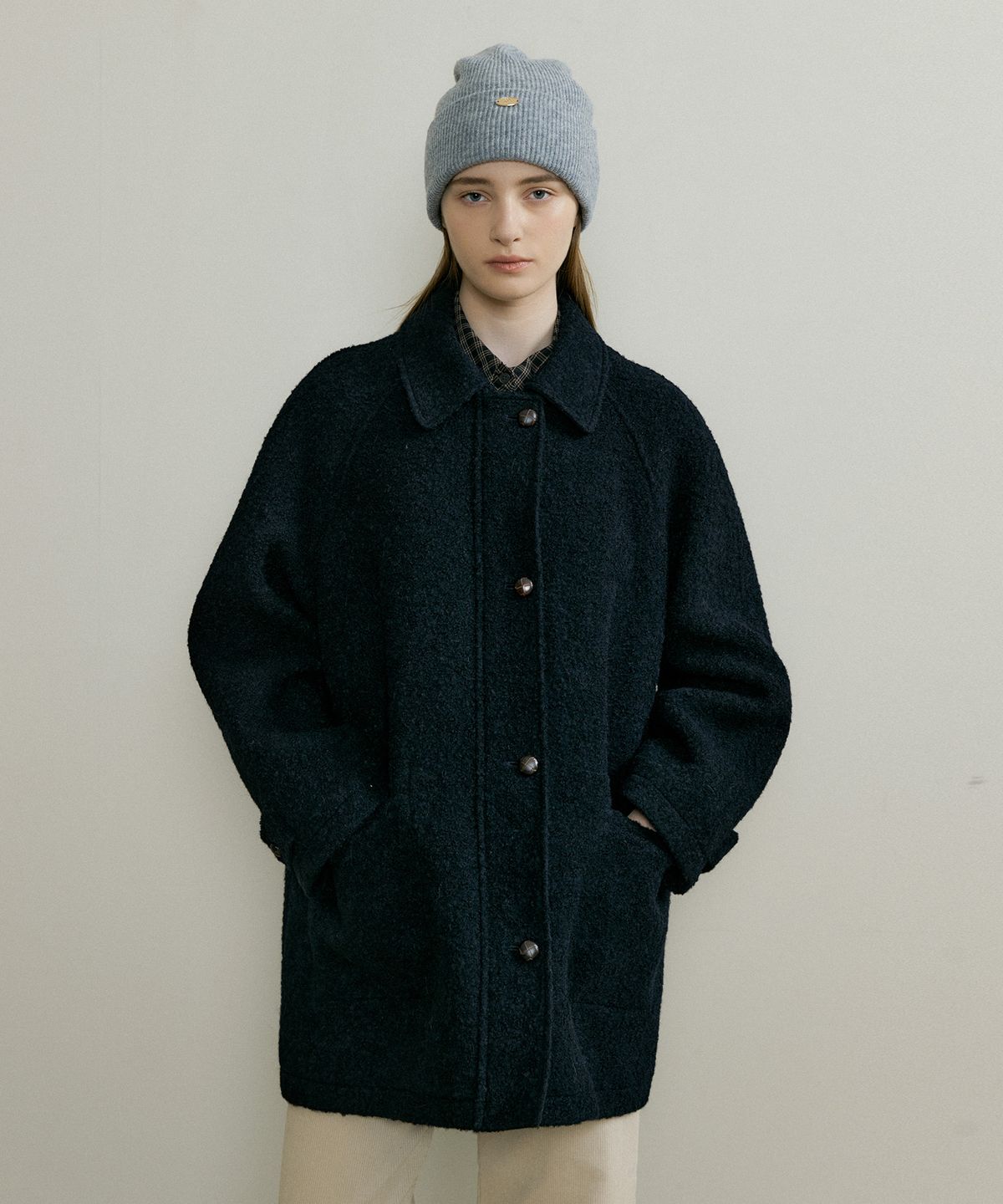 더페니(THE PENNY) WOOL KNIT BEANIE - 2color