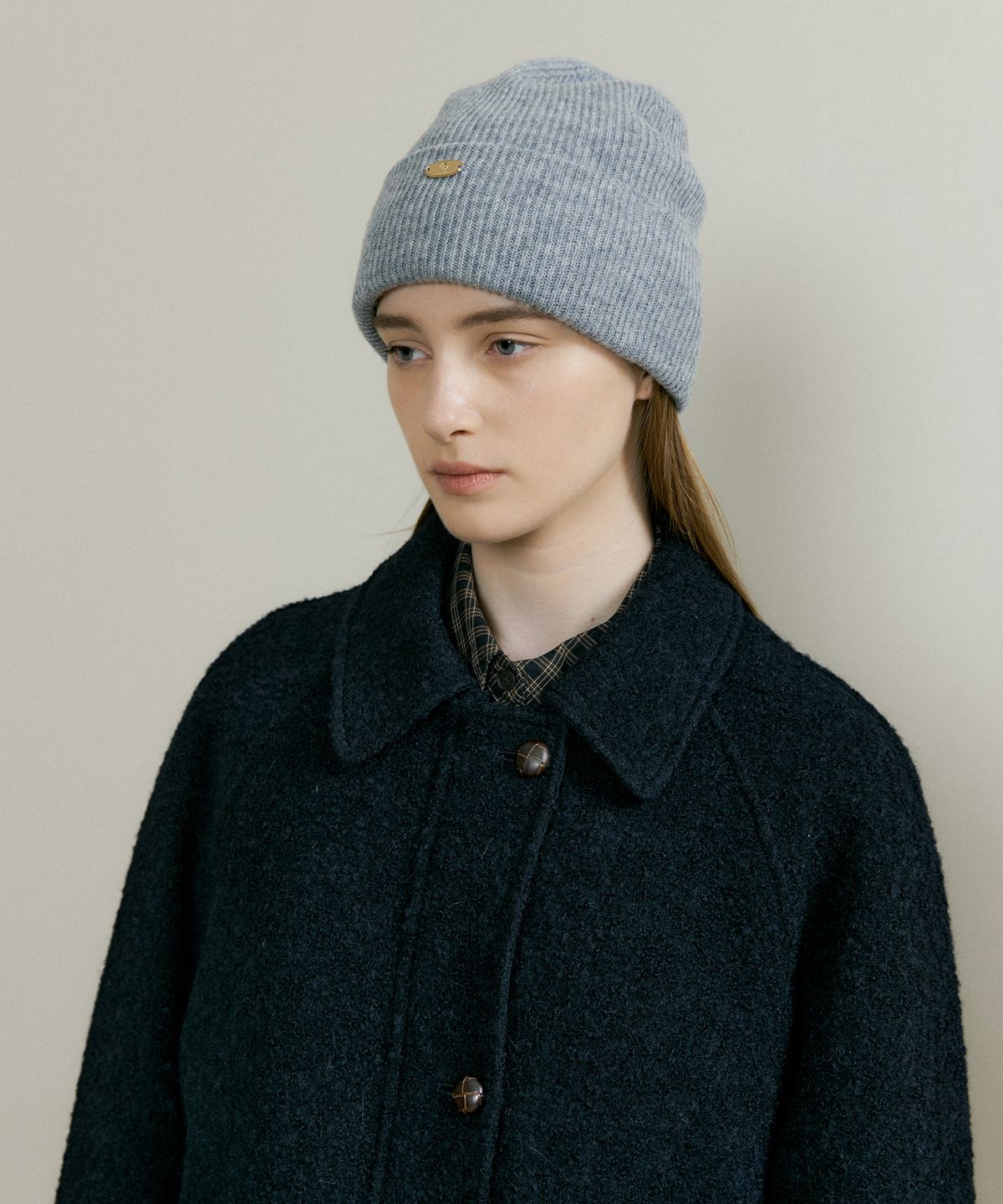 더페니(THE PENNY) WOOL KNIT BEANIE - 2color