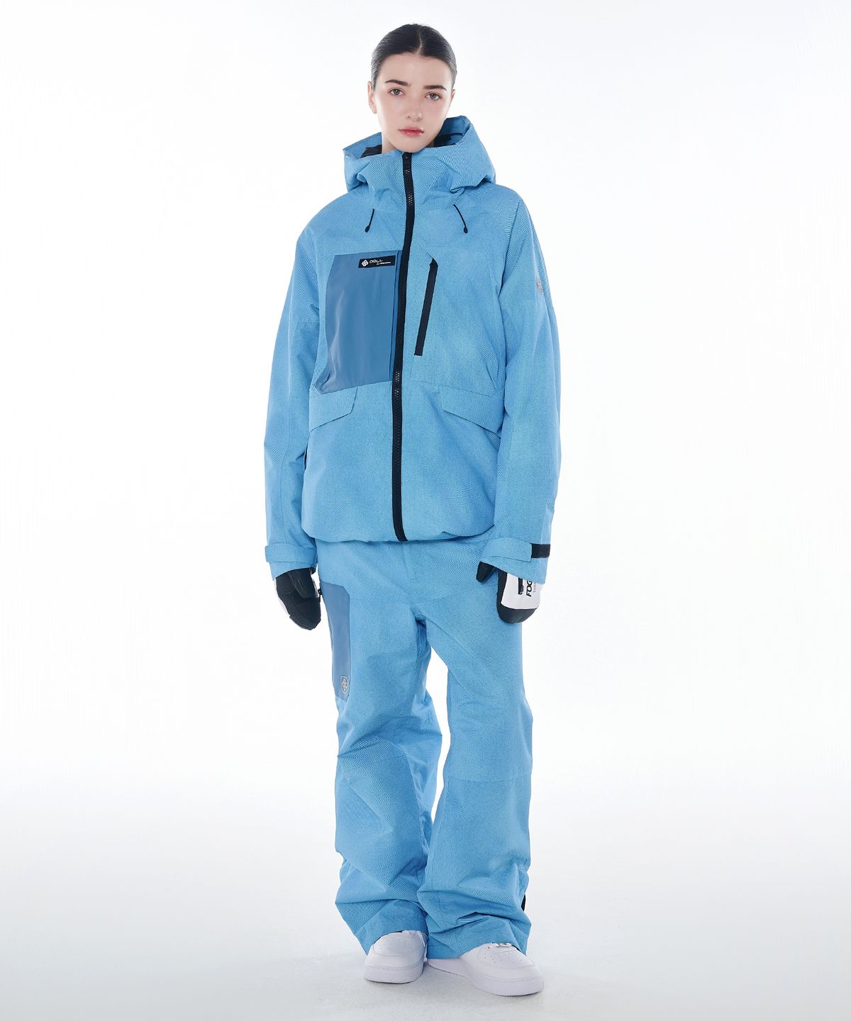 돌아우터웨어(DOLL OUTERWEAR) 2425 클라로 보드복 팬츠 데님 프린트 남녀공용