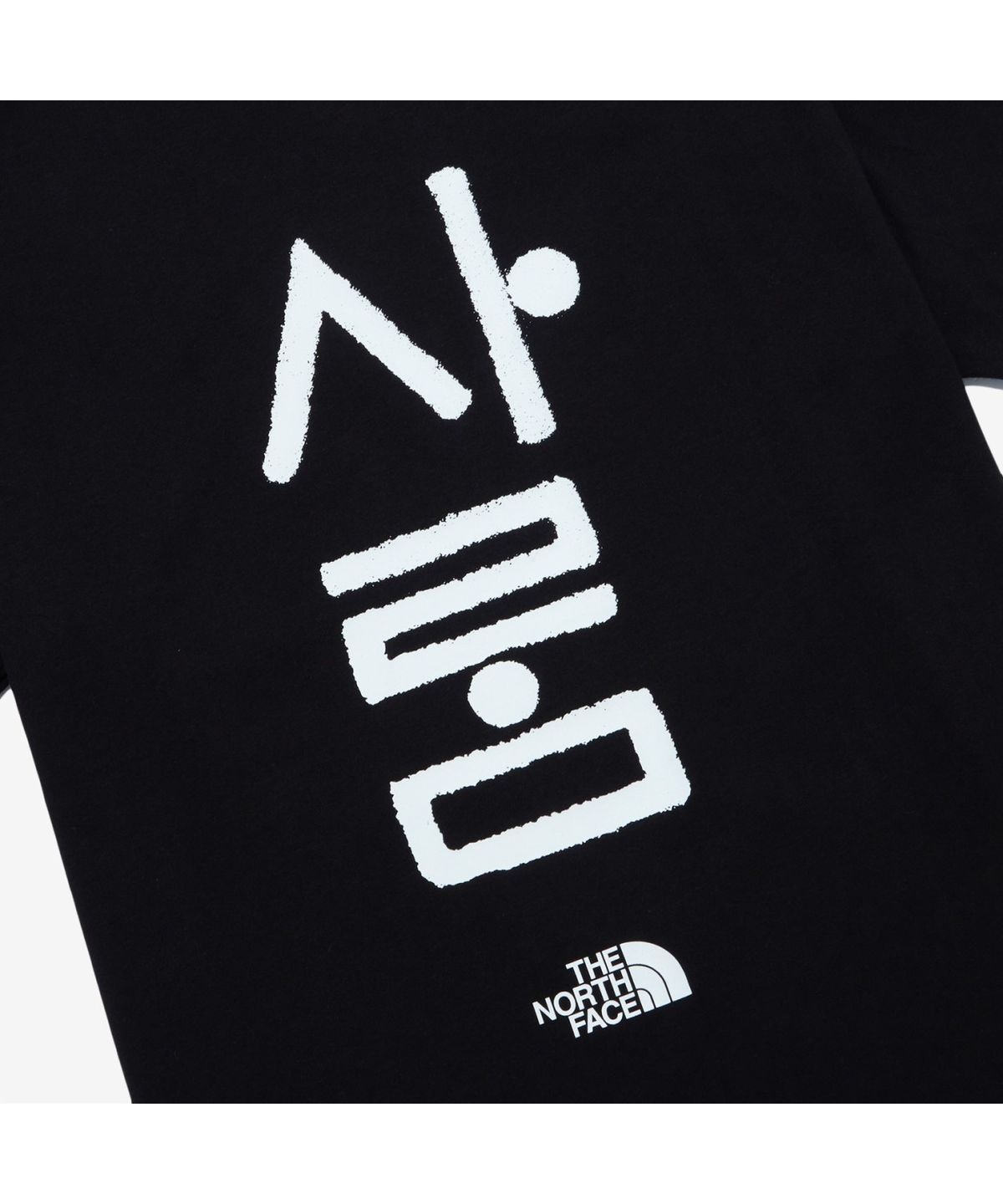 노스페이스(THE NORTH FACE) NT7UR54A TNF 한글 반팔 라운드티 6_BLACK