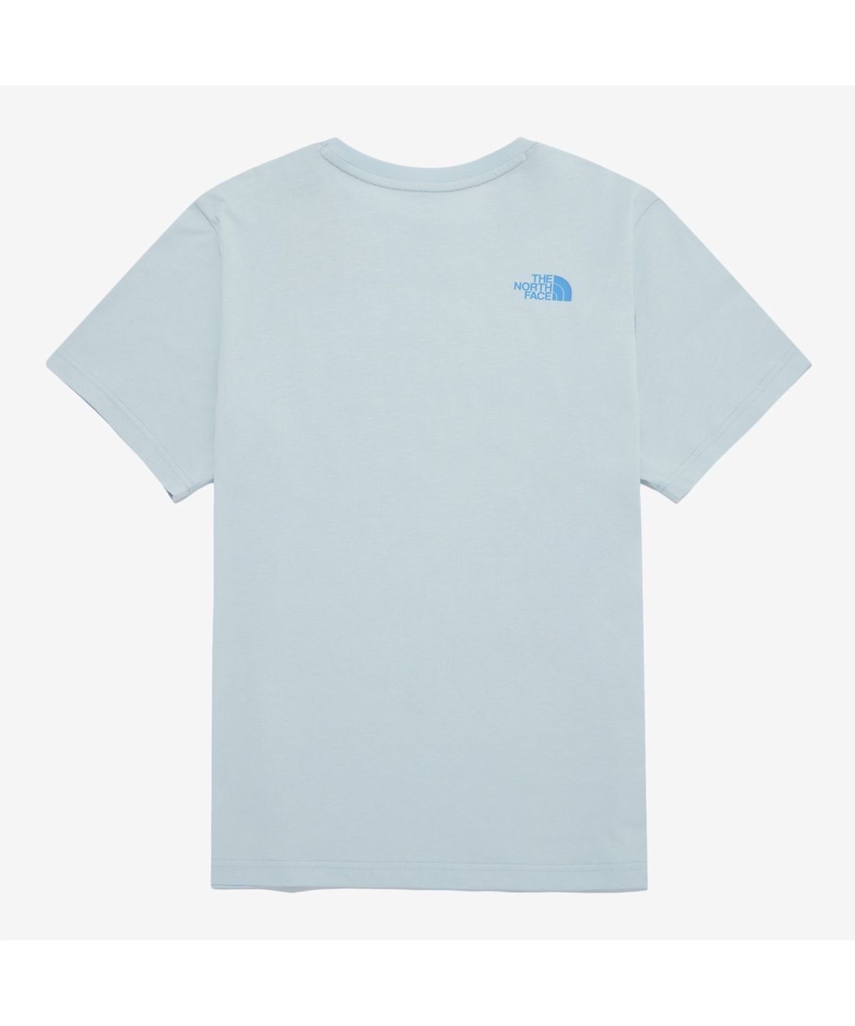 노스페이스(THE NORTH FACE) NT7UR54G TNF 한글 반팔 라운드티 6_LIGHT BLUE