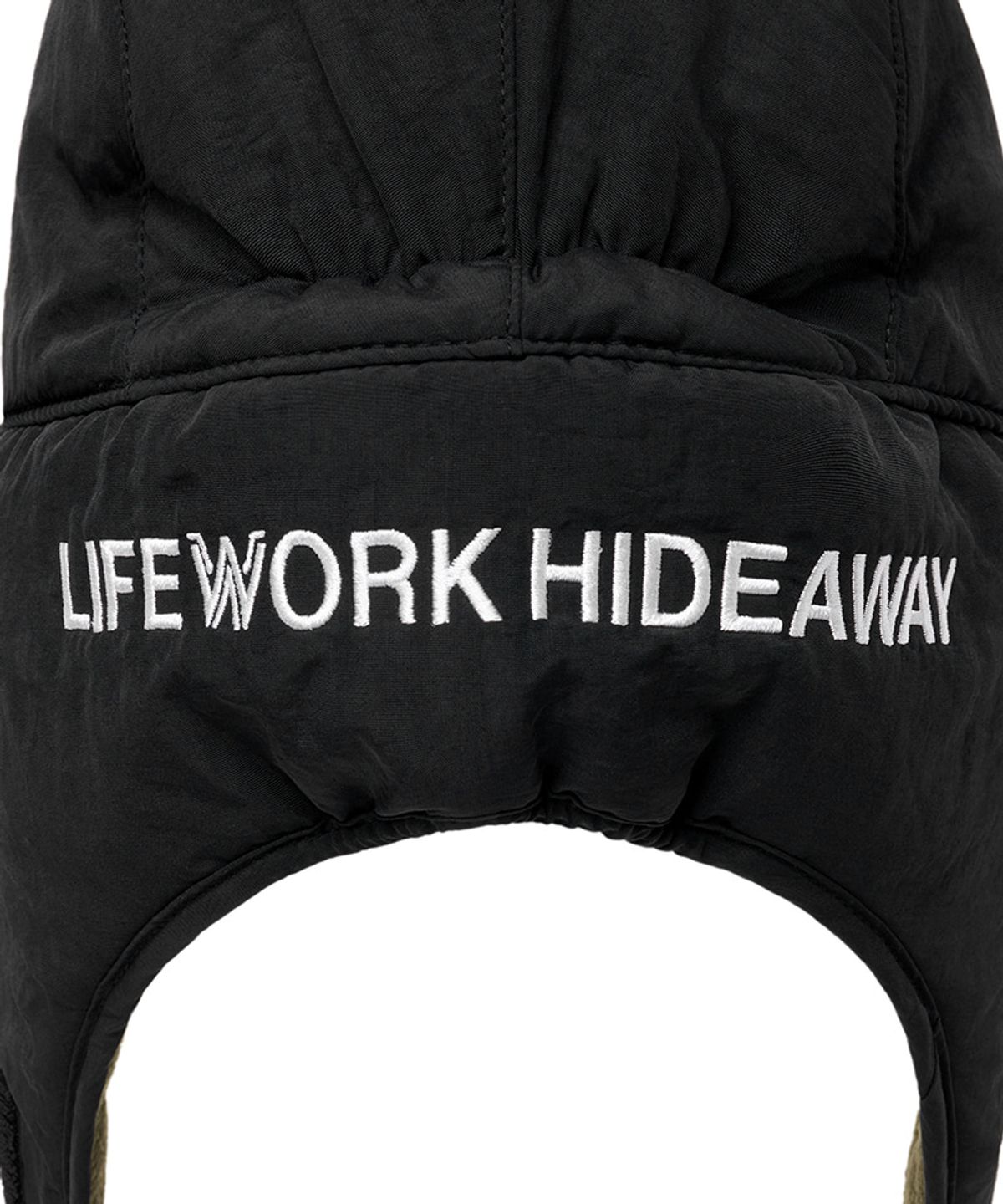 라이프워크(LIFEWORK) 플리스 리버시블 트래퍼 캡