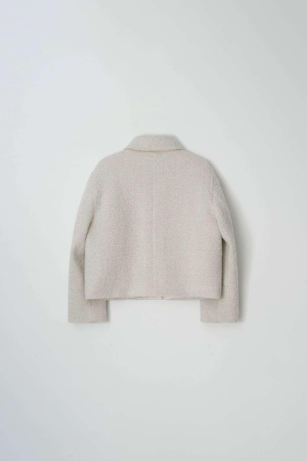 더페니(THE PENNY) WOOL DUFFLE SHORT COAT - Ivory